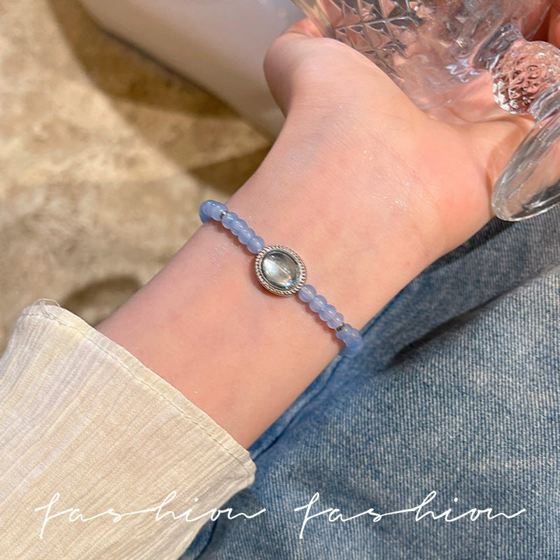 Korean ins trendy pearl bracelet female design nicheeasiest for matchelegant bracelet couple bracelet jewelry wholesale