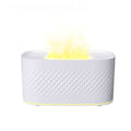 new humidifier, colorful simulated flame aroma diffuser, home hotel desktop usb air humidifier