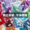 Puzzle bean color card creative handmade stickers macaron puzzle bean refill pack puzzle bean bag handmade diy puzzle