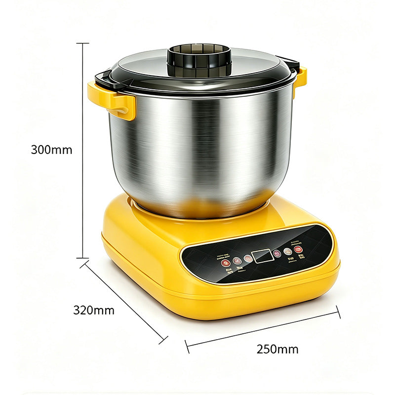 Wholesale cross-border new dough mixer constant temperature dough mixer stainless steel dough mixer smart touch large capacity dough mixer