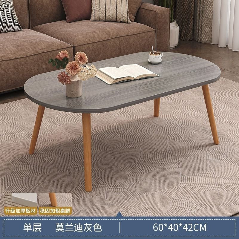 Coffee table modern casual rental house balcony low table living room small tea table hotel apartment bedroom sofa side table