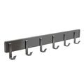 Seamless adhesive wall-mounted clothes hanger, over-the-door hook, heavy-duty, drill-free, load-bearing, bathroom clothes hook