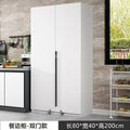 Solid wood sideboard storage cabinet refrigerator cabinet all-in-one with door sideboard wall-mounted multi-functional snack cabinet storage cabinet