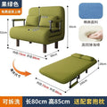 Folding chair folding bed sofa bed dual-purpose balcony living room small apartment folding chair multifunctional study folding chair linen