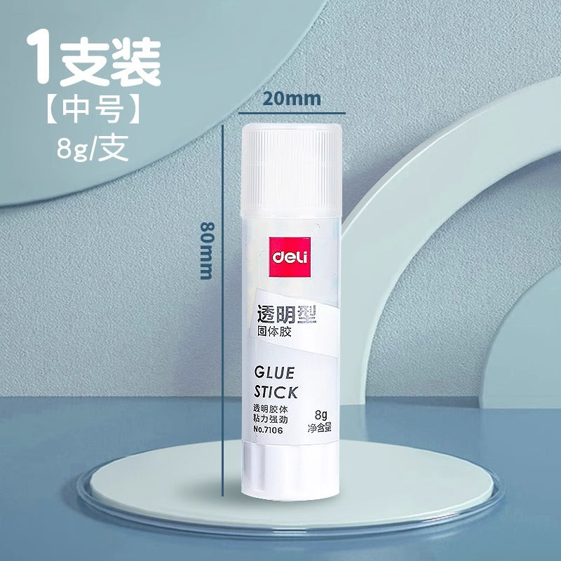Deli 7101/7102 Solid glue High viscosity Children's handmade solid glue Stationery glue pen Solid glue stick Wholesale