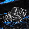 2025 new sports car wheel rotating watch - men's quartz watch with stylish car wheel design
