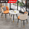Balcony tea table set - 2025 new arrival: small, trendy, round coffee table with chairs - perfect for relaxing, receptions, and business meetings