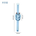 Children's day gift watch fan - mini usb rechargeable portable silent wrist fan for students