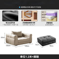 Italian light luxury blazer sofa modern classy house living room large and small apartment genuine leather sofa straight row combination