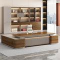 Office minimalist modern file cabinet wooden document financial records small cabinet low cabinet panel drawer style