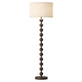 New chinoiserie floor lamp walnut wood grain color wabi-sabi style living room american retro bedroom classy atmosphere lamp table lamp