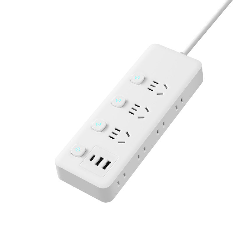 New national standard extension cord power strip socket smart power strip multifunctional with usb socket board student dormitory office