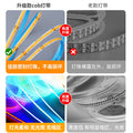 Cob led strip light, ultra-narrow 3mm, extra-thin 5mm, 12v high-brightness, 24v linear lighting, display cabinet aluminum channel, cabinet light strip