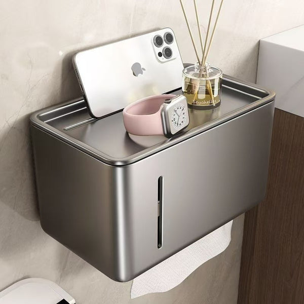 Toilet paper box No punching, toilet tissue box, toilet paper box, toilet wall-mounted paper roll rack