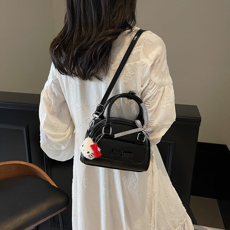 Crossbody bag women's  new simple casual commuter shoulder bag Korean version fashion high-end versatile bag women