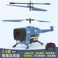 remote control helicopter 3.5 channels rechargeable and drop-resistant controllable left and right drone aircraft kids toys