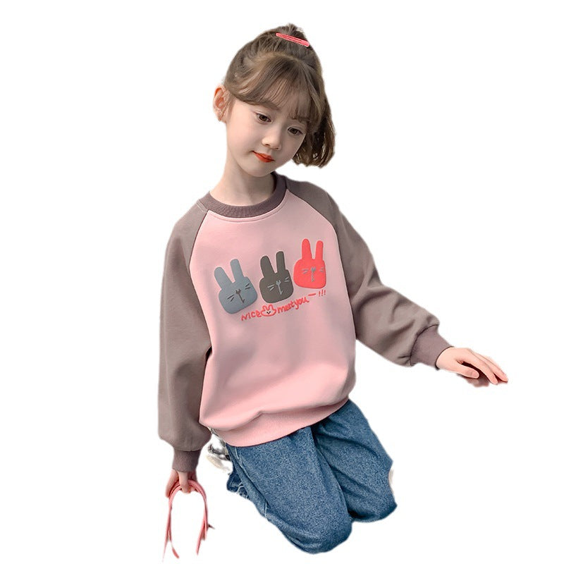 Girls' sweatshirt autumn collection : trendy & stylish long-sleeve tops for little girls - perfect for autumn
