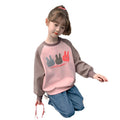 Girls' sweatshirt autumn collection : trendy & stylish long-sleeve tops for little girls - perfect for autumn