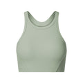 Vertical ribbed high collar elastic comfortable sports intimates high-strength bubble wrap sports bra daw057