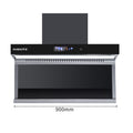 Wholesale huabao range hood, top and side double smoking machine, rental kitchen exhaust fan, large suction range hood