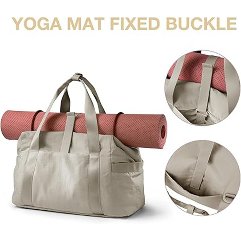 Women's wet and dry separation storage training bag large capacity portable messenger dance bag yoga sports bag women's fitness