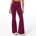 Seventy billion european and american style women's high-waisted, tight-fitting, wide-leg, slimming flare leggings for sports, running, and fitness - model 2551