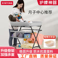 Diaper changing table - portable, multifunctional, foldable baby care station for newborns - bathing, diaper changing, and massage