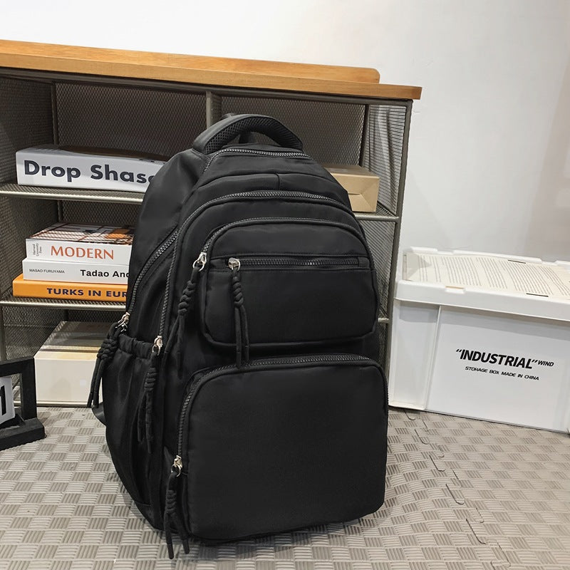 High school student large capacity backpack - lightweight, waterproof, commuter, laptop backpack - unisex, school style