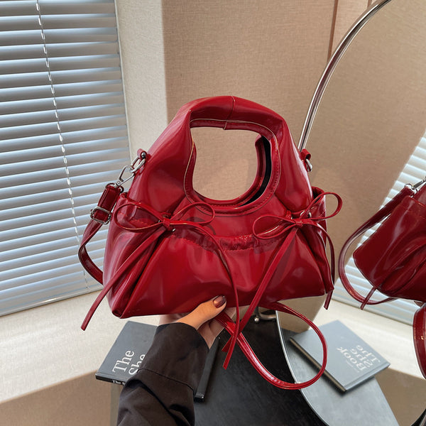 Premium sense simple handbag women's 2025 summer new fashion underarm bag casual foreign style shoulder messenger bag