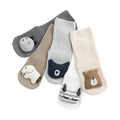 Babylon children's socks class a loose mouth baby knee socks korean style cartoon accessories baby non-slip floor socks