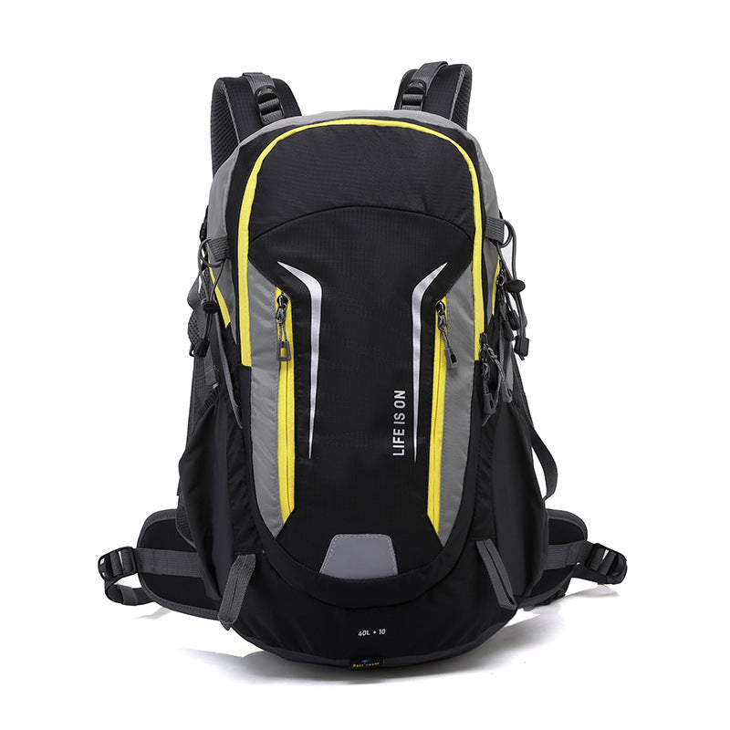 New quality nylon hiking backpack large capacity splash-proof mountaineering bag outdoor bag cycling bag sports backpack