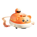 High-value kids' straw plastic water bottle - bumper car toy cup - portable outdoor kids' water bottle - pc material