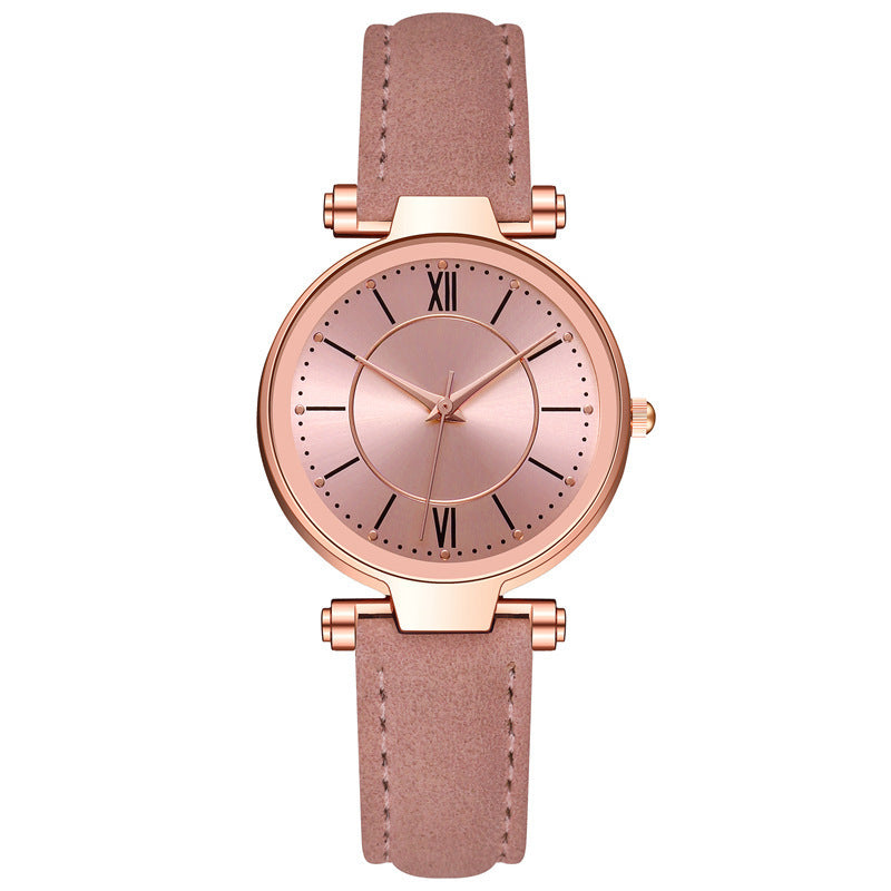 Amazon wishnew arrival belt watch women's colorful sun pattern quartz watchwomen watches