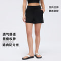 High-waisted loose fit athletic shorts for women - summer outdoor running, yoga, and fitness - casual shorts for everyday wear d26075