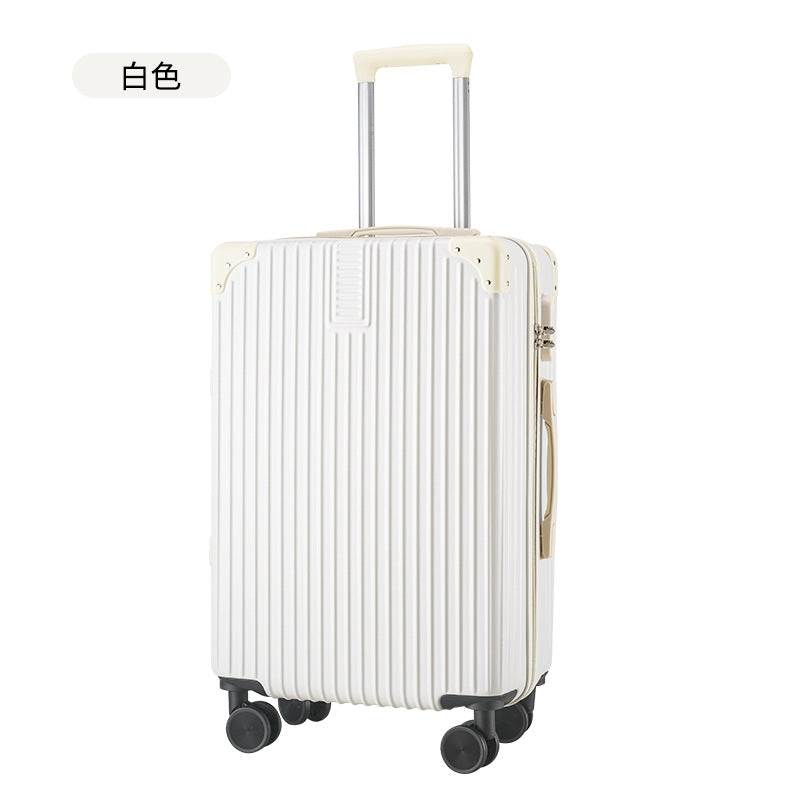 New luggage men's and women's luggage high-value trolley case universal wheel suitcase student password case business