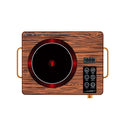 export eu/us/uk plug multifunctional double burner ceramic cooktop high power 3500w light wave oven electric hot plate