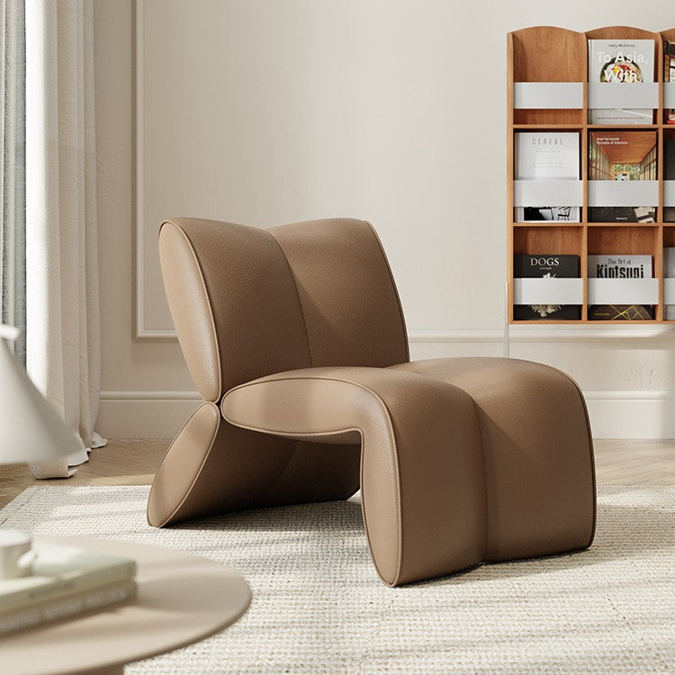 Accessible luxury modern living room designer single lazy sofa chair hotel beauty salon rest reception balcony casual chair