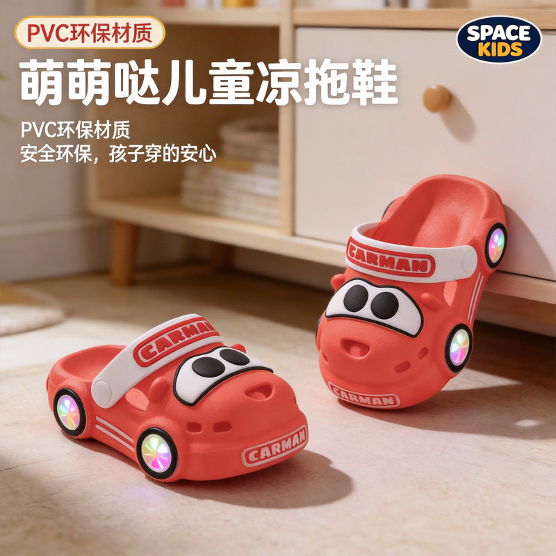 Kids' clogs: summer indoor anti-slip footwear for boys and girls - cute and comfortable