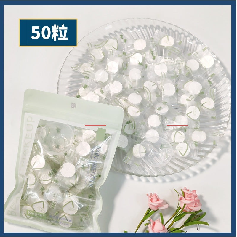 disposable diy facial mask capsules, specially designed for beauty salons, ultra-thin hydrating water mask, breathable compressed type