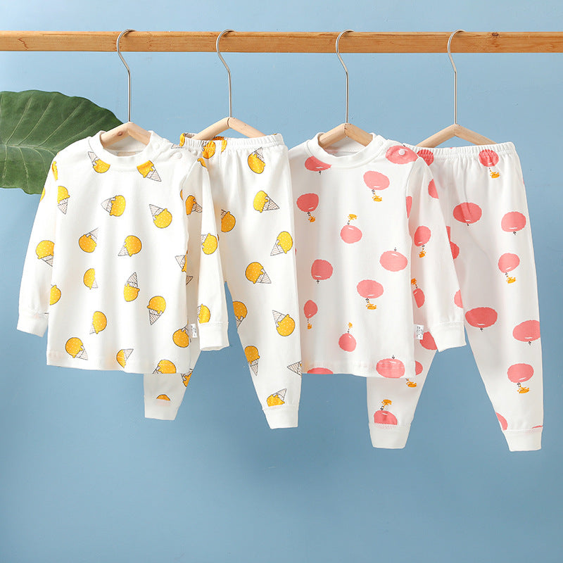 Baby autumn clothessuitbabyintimatespure cottonnewbornkids home clothes 0-3 years old boys and girls spring & fallsuit