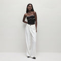 export women's clothing unique sense of design camisole spring and summer sexy one-sided sling sleeveless tops
