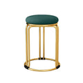 Round stool for home modern casual dining table high stool plastic stackable chair accessible luxury dining chair spare small round stool