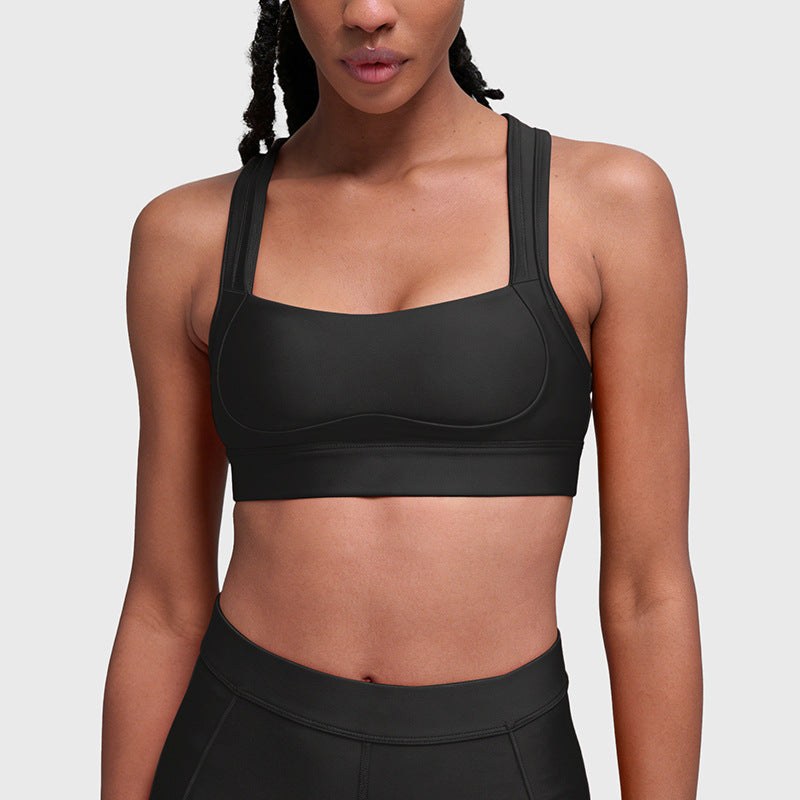 new arrival yoga clothes high waist hip lift tummy control slimming look sling beautiful back running sports intimates bra suit for women