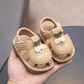 spring/summer new baby & toddler squeaky shoes, first walker sandals, cartoon soft sole baby shoes, 0-2 year old girl's sandals