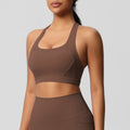 new arrival yoga brushed vest sports intimatesbubble wrap high-strength pilates running fitness yoga clothes