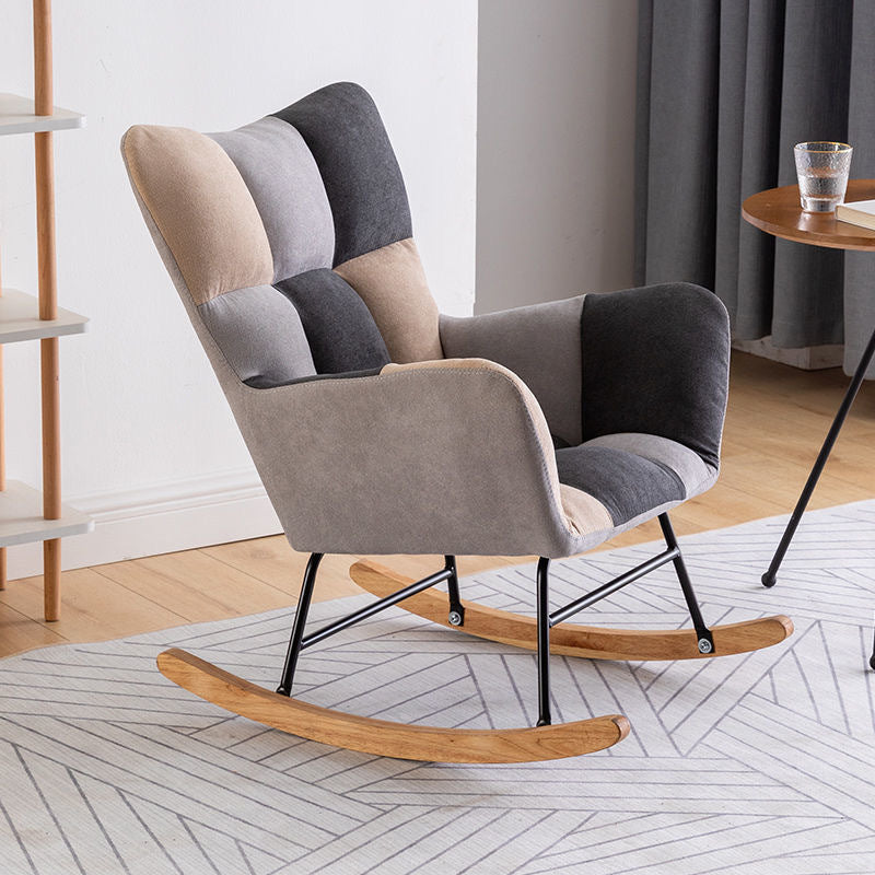 Lazy sofa balcony casual lounge chair rocking chair scandinavianpopular small apartment single sofa bedroom lazy back chair