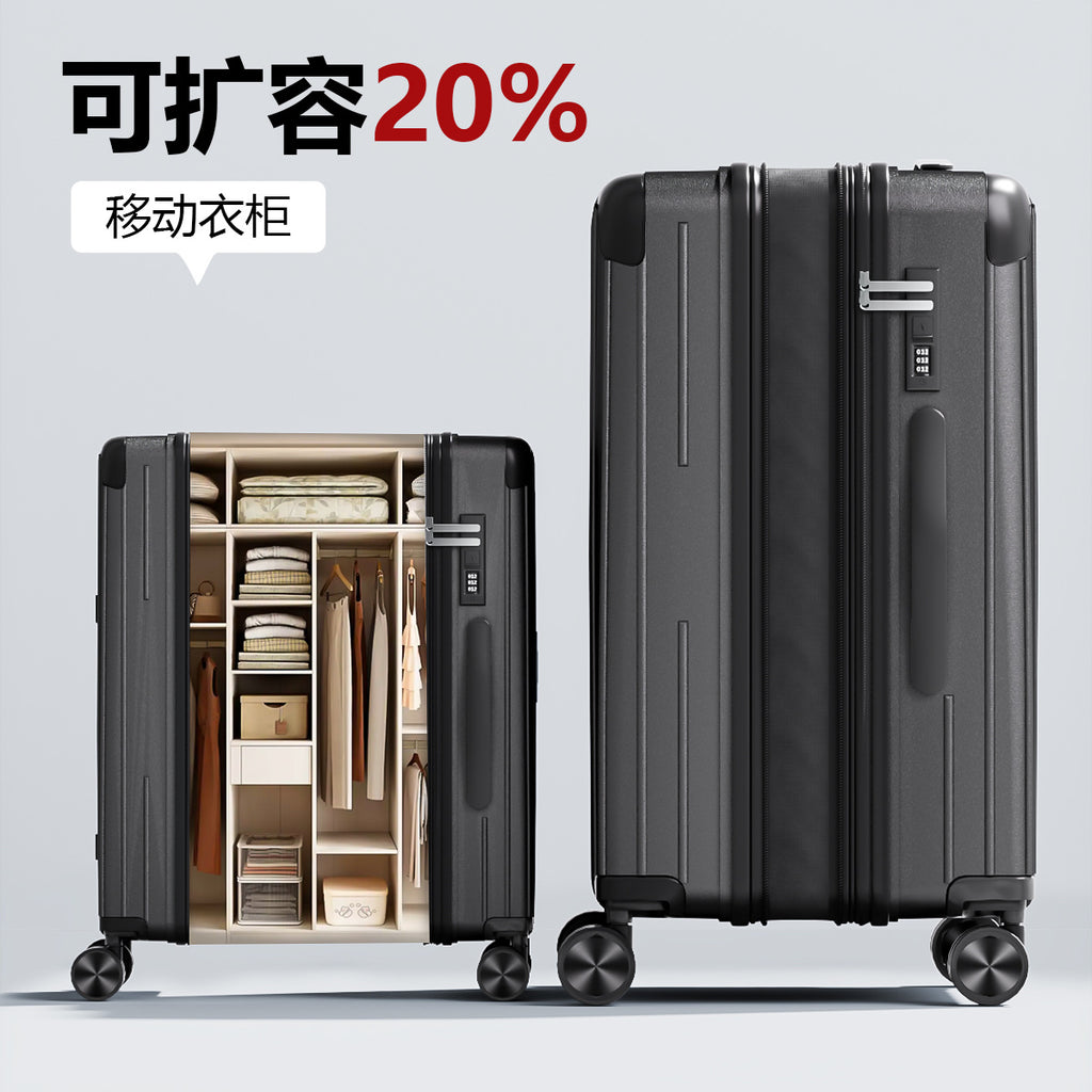 Large-capacity suitcase men's new products in 2025 can be expanded, strong and durable 28-inch password women's box universal wheel