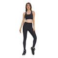 High waist hip lifting fitness yoga pants shishi dian clothing co., ltd. women's nude contrast color yoga clothes suit