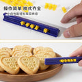 English alphabet number symbol stamp cookie mold letterpress cake baking tool cookie mold set cross-border