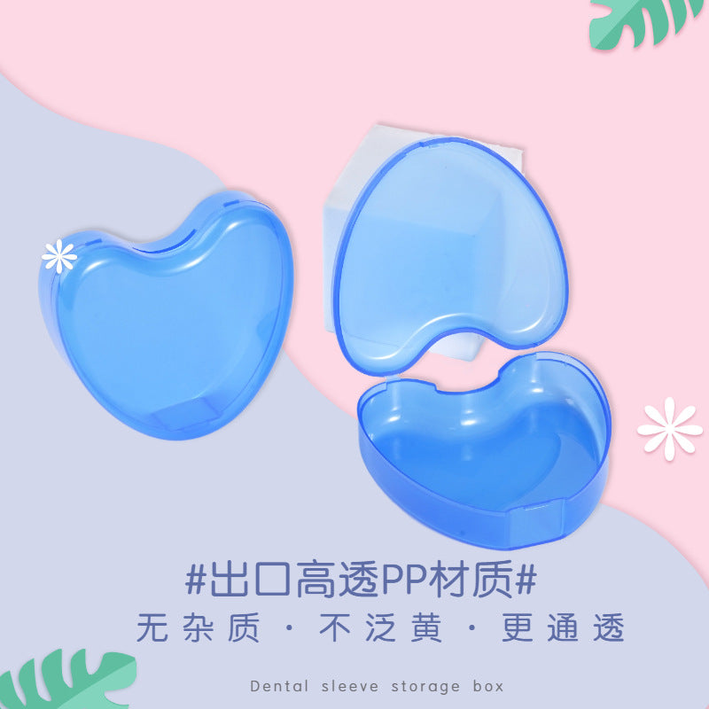 [Regular Customer] Tooth storage box, retainer storage box, ultra-transparent pp plastic box, denture box, braces storage box.